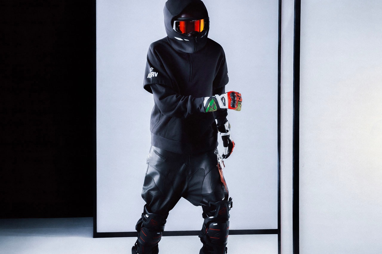 Alpinestars RSRV Revives and Reengineers Archival Pieces in REVAMPED Drop release info price racing motorsports motocross leather jacket hoodie biking footwear 