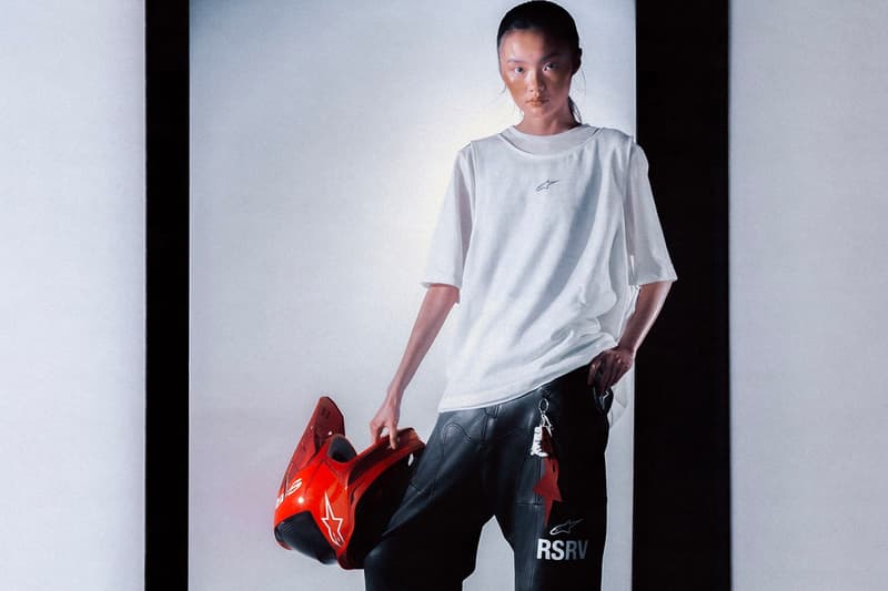 Alpinestars RSRV Revives and Reengineers Archival Pieces in REVAMPED Drop release info price racing motorsports motocross leather jacket hoodie biking footwear 