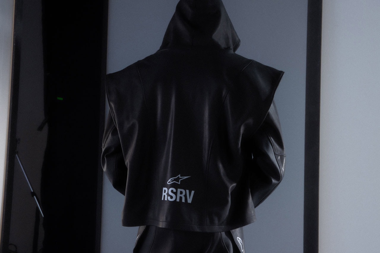 Alpinestars RSRV Revives and Reengineers Archival Pieces in REVAMPED Drop release info price racing motorsports motocross leather jacket hoodie biking footwear 