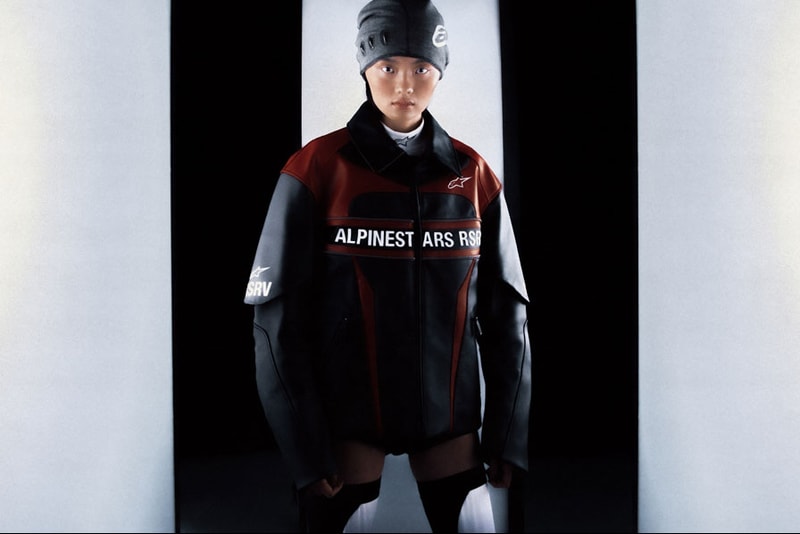 Alpinestars RSRV Revives and Reengineers Archival Pieces in REVAMPED Drop release info price racing motorsports motocross leather jacket hoodie biking footwear 