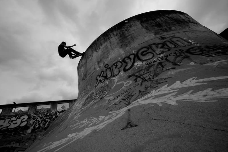 Golden Goose Premieres First Skate Film, 'Hold On: Enjoy the Ride, It Never Ends' arto saari evan mock skateboarding 