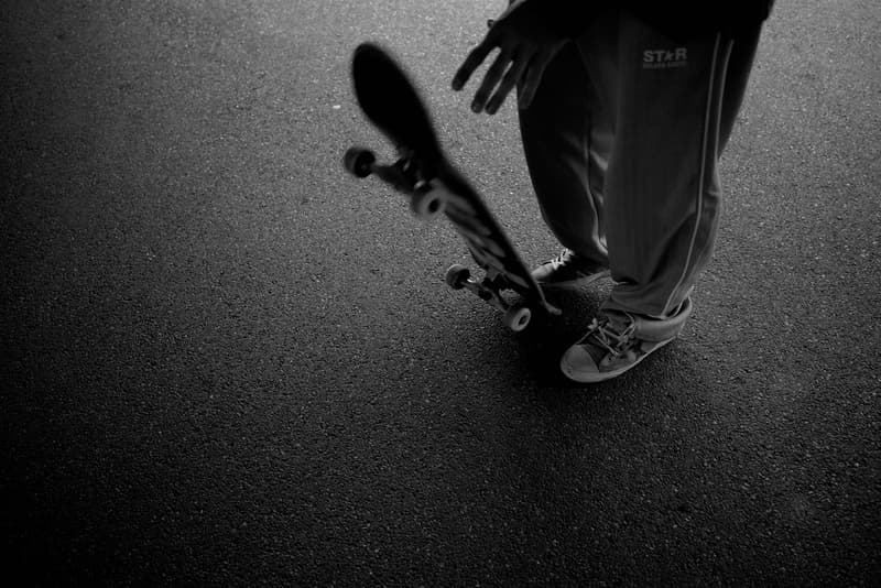 Golden Goose Premieres First Skate Film, 'Hold On: Enjoy the Ride, It Never Ends' arto saari evan mock skateboarding 