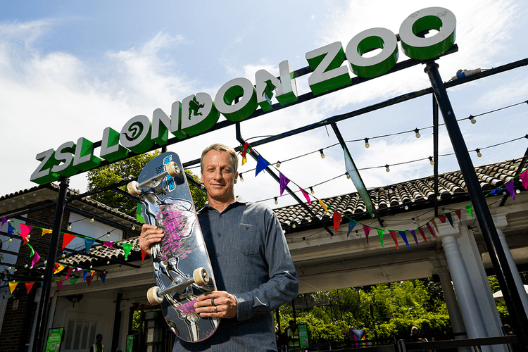 We Caught Up with Pro Skater Tony Hawk ... at the Zoo