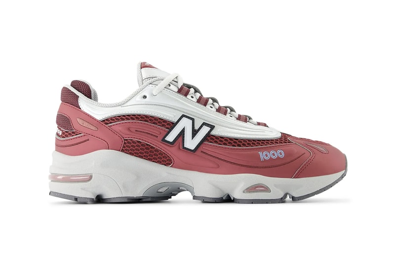 Official Look at the New Balance 1000 "Monarch Burgundy" M1000Q release info 