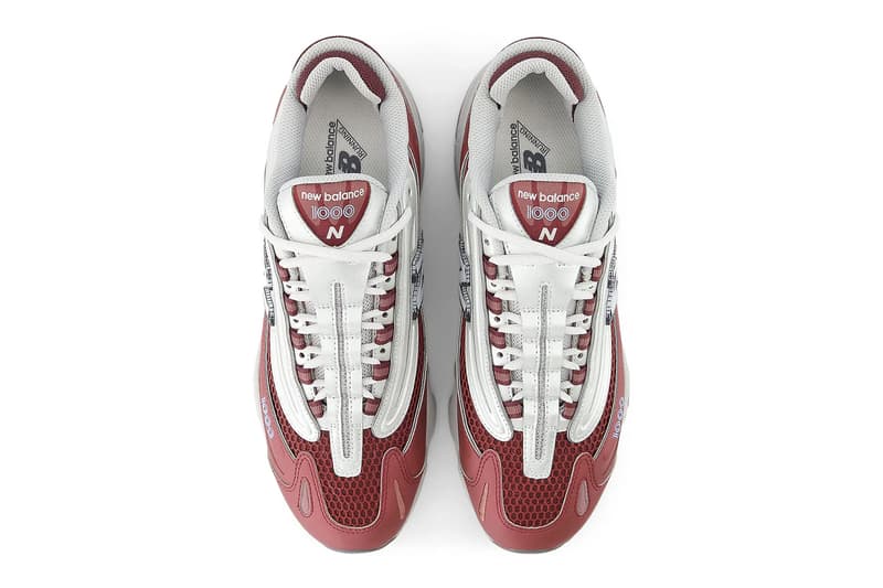 Official Look at the New Balance 1000 "Monarch Burgundy" M1000Q release info 