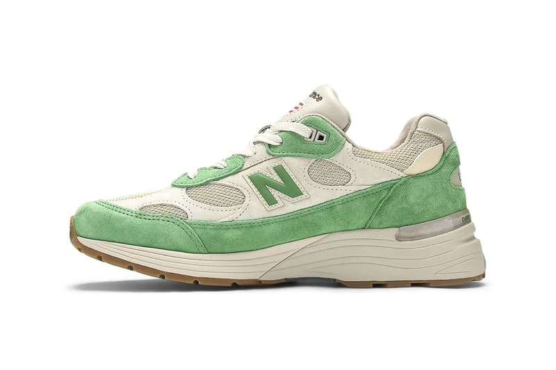 New Balance 992 Made in US Returns in "Mint Gum" Colorway Release info nb U992EN1