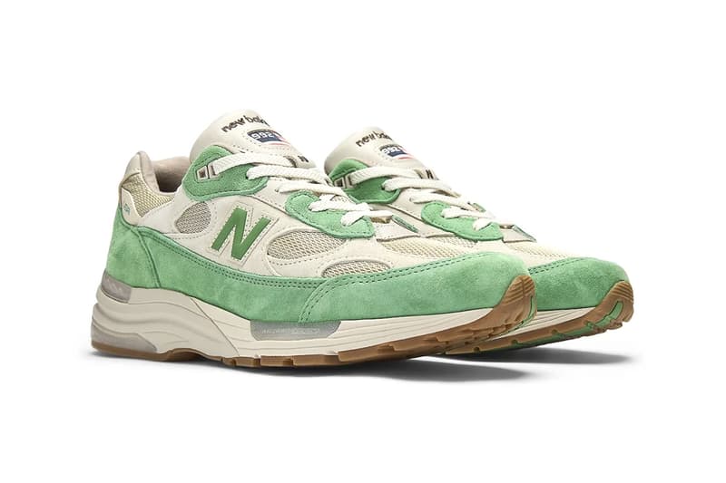 New Balance 992 Made in US Returns in "Mint Gum" Colorway Release info nb U992EN1