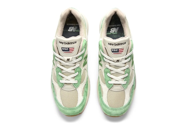 New Balance 992 Made in US Returns in "Mint Gum" Colorway Release info nb U992EN1