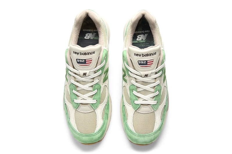 New Balance 992 Made in US Returns in "Mint Gum" Colorway Release info nb U992EN1