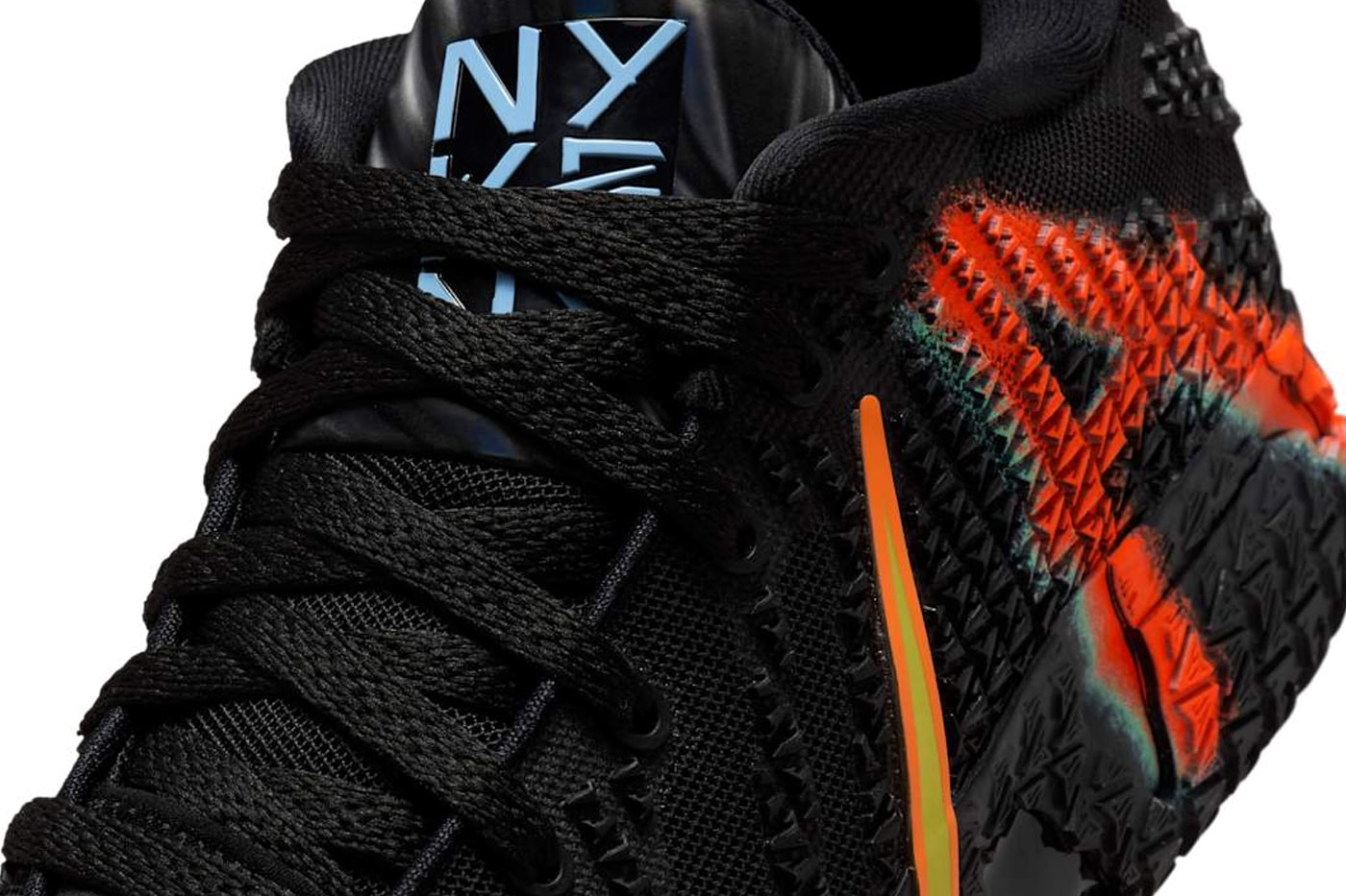 Nike Ja 3 “NY vs NY” ja morant nba sneaker memphis grizzlies IM0464-001 Black/Total Orange-Neon Yellow-Bright Crimson swoosh new york 