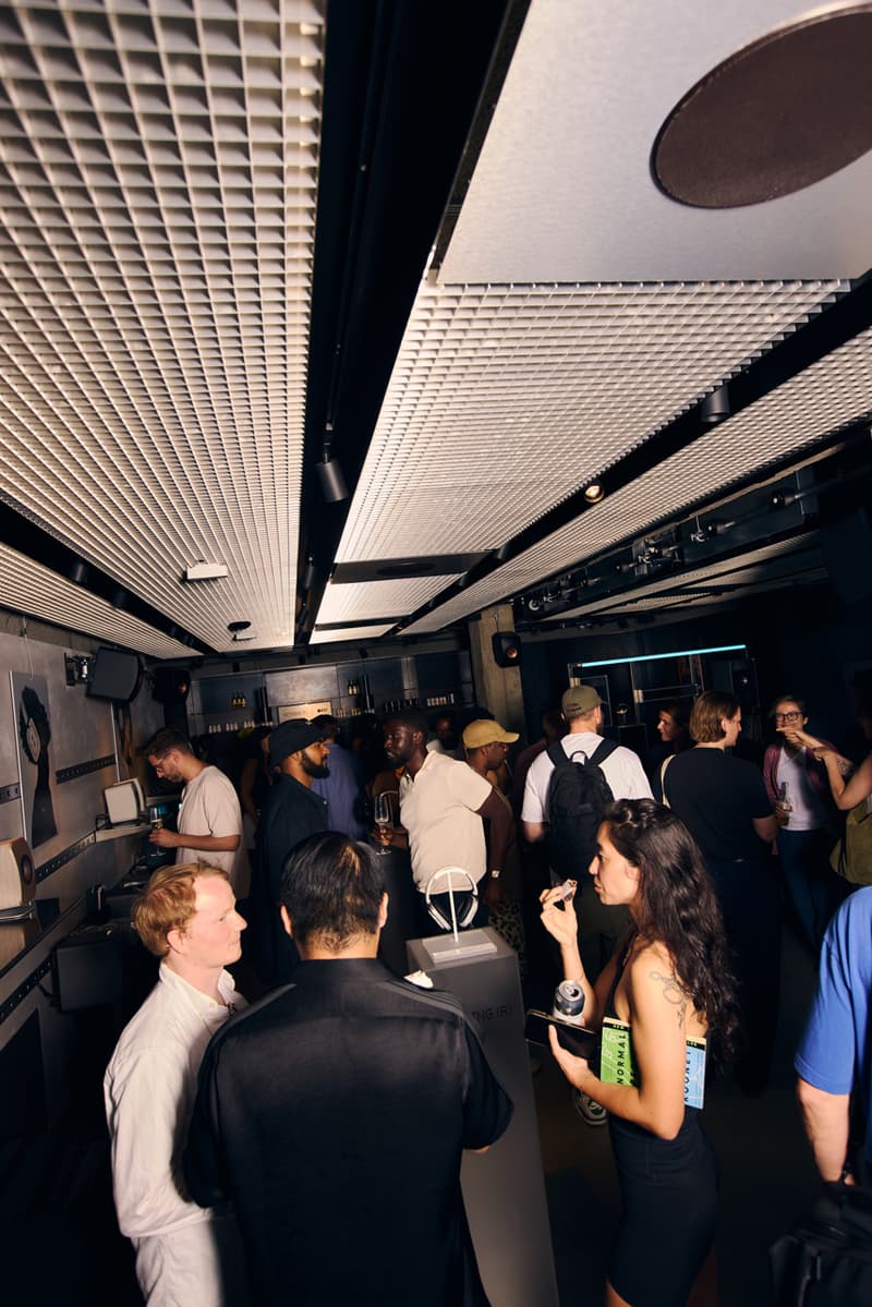 nothing kef music gallery headphone 1 launch party event london over-ear tech music errol touching bass audio immersive sound