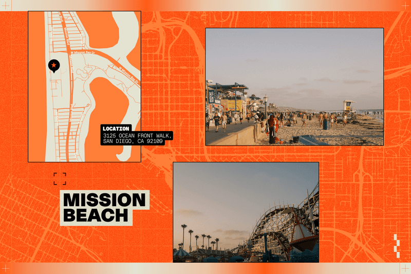 Marriott Bonvoy Travel Guide San Diego Gamers Moxy San Diego Downtown Super 7 Mission Beach and Fit Social Tacos El Gordo Stevie’s Thrift Store