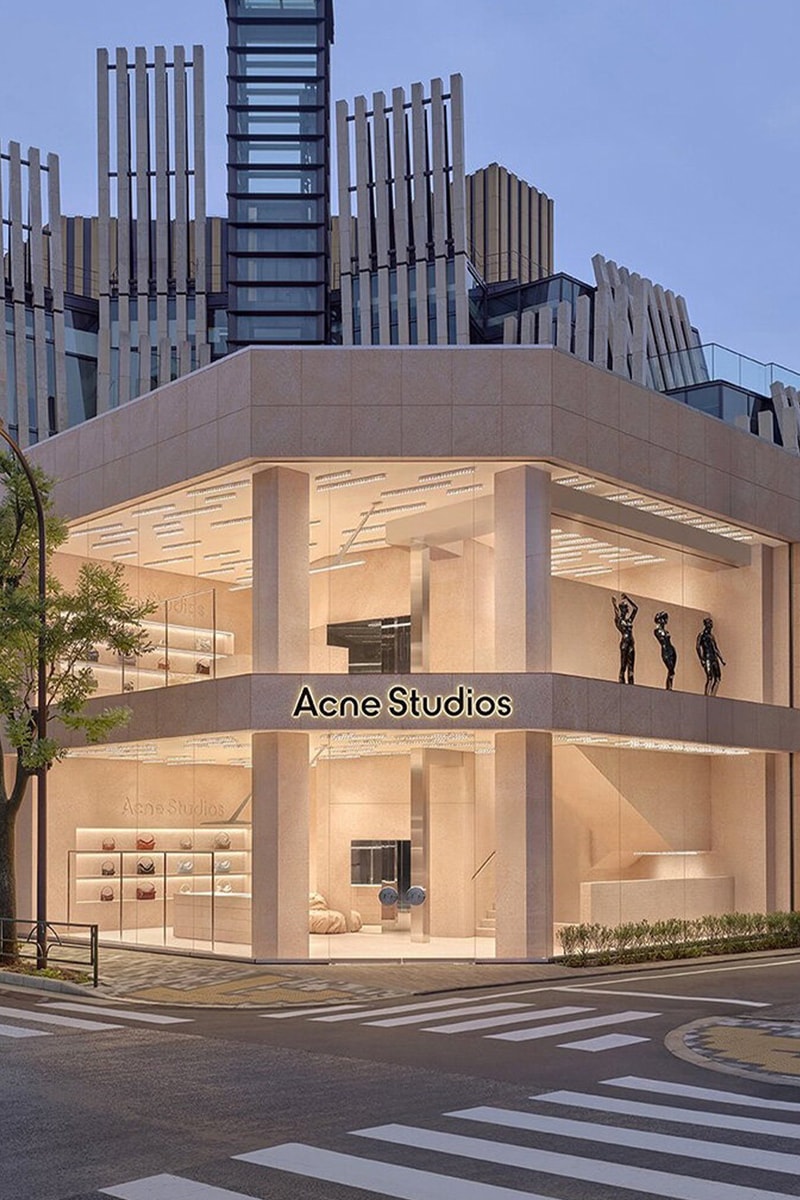 Acne Studios Unveils Immersive Three-Story Flagship in Tokyo's Aoyama District japan max lamb Takuro Kuwata