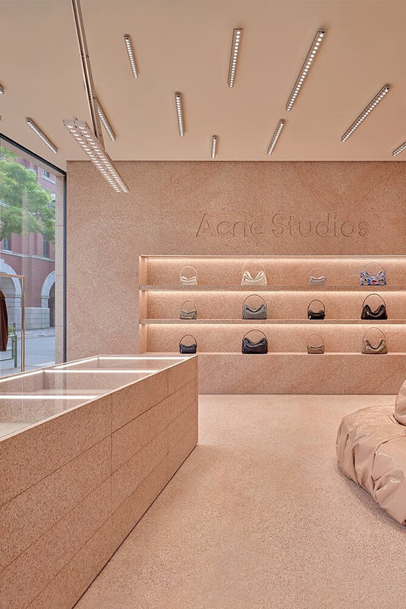Acne Studios Unveils Immersive Three-Story Flagship in Tokyo's Aoyama District japan max lamb Takuro Kuwata
