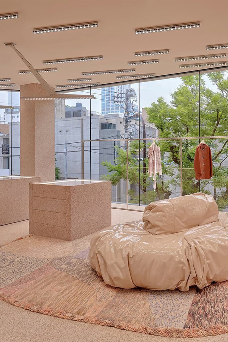 Acne Studios Unveils Immersive Three-Story Flagship in Tokyo's Aoyama District japan max lamb Takuro Kuwata