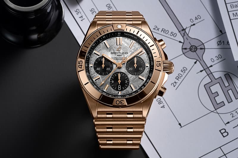 Erling Haaland Breitling Chronomat Limited Edition Collaboration Info Muonionalusta meteorite Breitling Manufacture Caliber 01