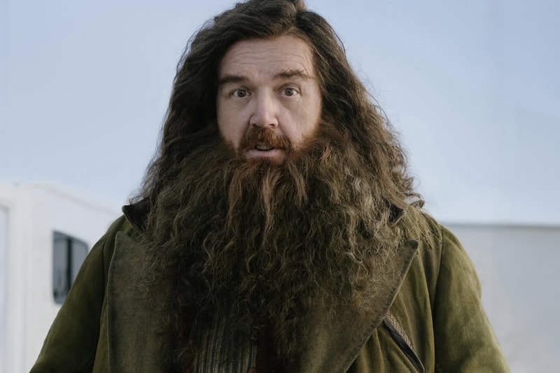 First Look Nick Frost rubeus hagrid HBO Harry Potter tv Series