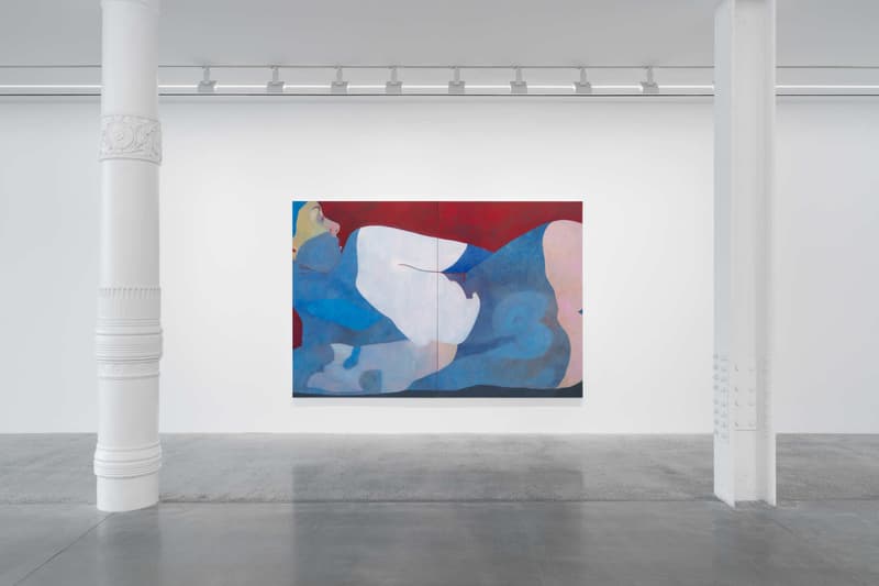 Inès Longevial 'Skin of a Storm' Almine Rech New York art artowkrs