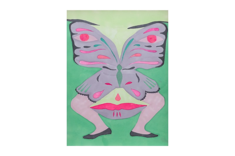 Inès Longevial 'Skin of a Storm' Almine Rech New York art artowkrs