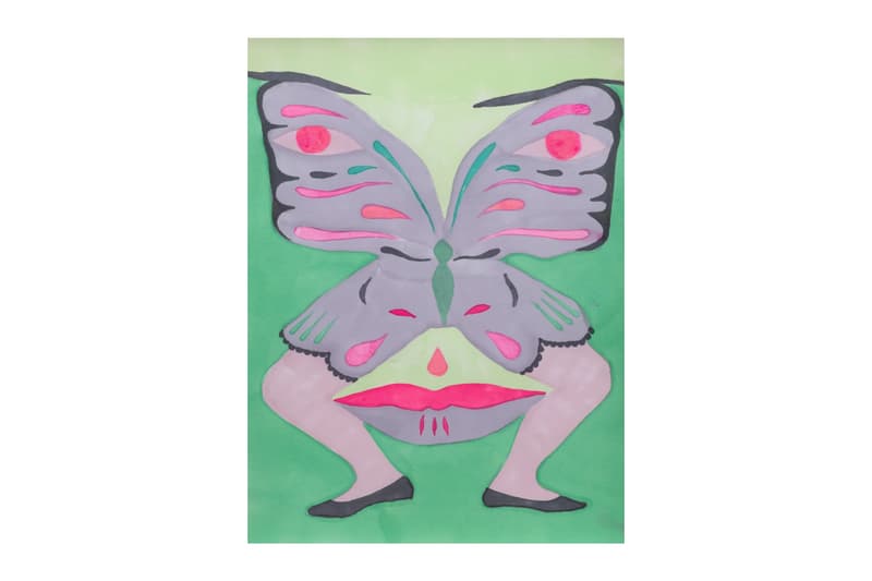 Inès Longevial 'Skin of a Storm' Almine Rech New York art artowkrs