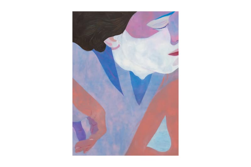 Inès Longevial 'Skin of a Storm' Almine Rech New York art artowkrs