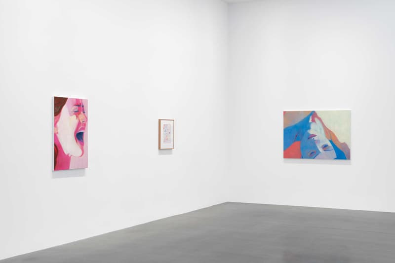 Inès Longevial 'Skin of a Storm' Almine Rech New York art artowkrs