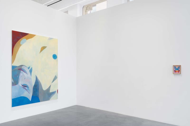 Inès Longevial 'Skin of a Storm' Almine Rech New York art artowkrs