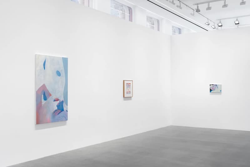 Inès Longevial 'Skin of a Storm' Almine Rech New York art artowkrs