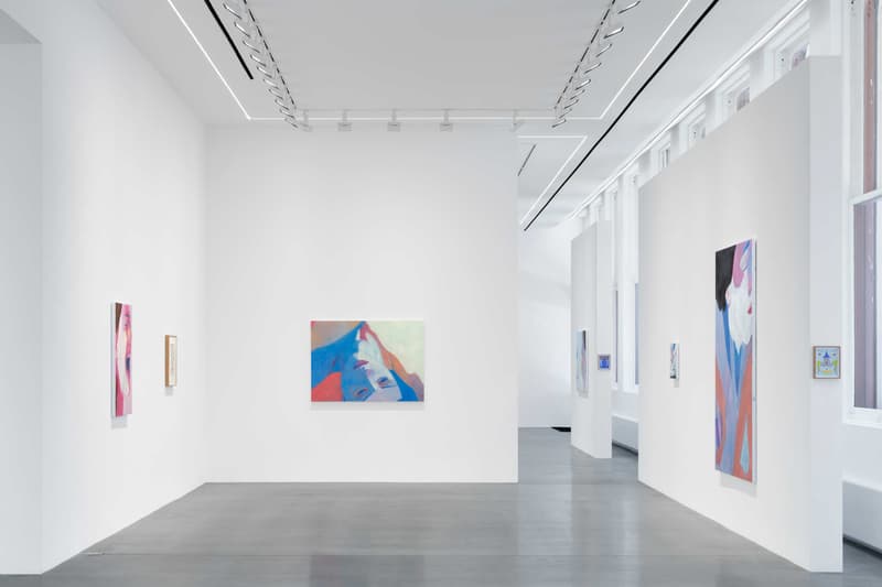 Inès Longevial 'Skin of a Storm' Almine Rech New York art artowkrs