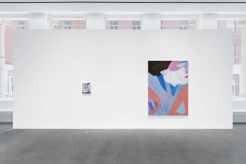 Inès Longevial 'Skin of a Storm' Almine Rech New York art artowkrs