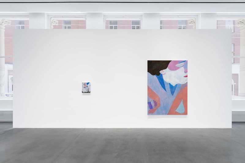 Inès Longevial 'Skin of a Storm' Almine Rech New York art artowkrs