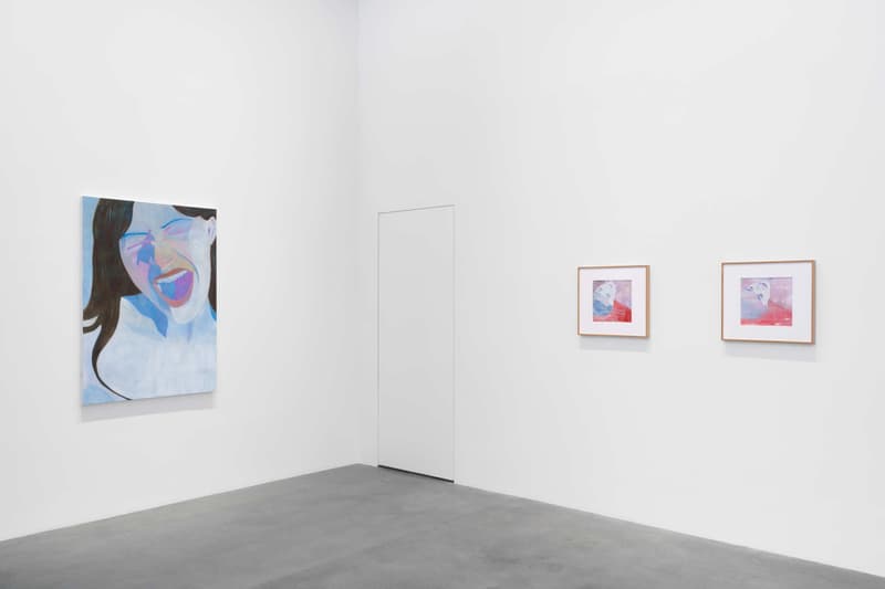 Inès Longevial 'Skin of a Storm' Almine Rech New York art artowkrs