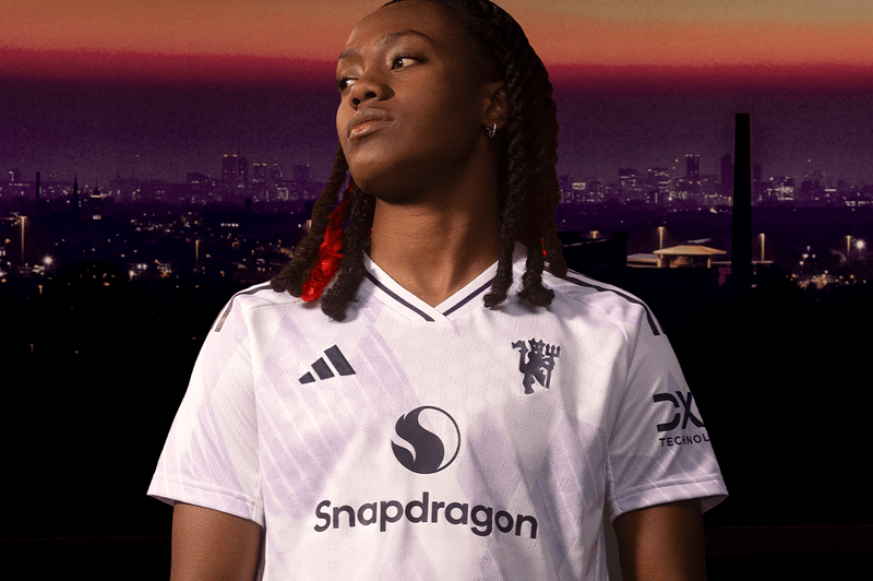 Manchester United adidas 2025/26 Away Jersey football kit collaboration soccer uniform