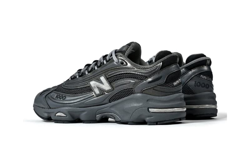 New Balance 1000 Gets Stealthy in "Grey Metallic"  shoes sneakers M1000F 