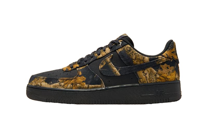 Nike Air Force 1 Low "Realtree" IH1221-001 First Look black camouflage release date store list info