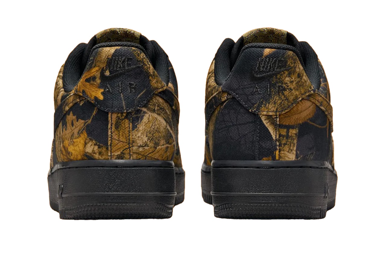 Nike Air Force 1 Low "Realtree" IH1221-001 First Look black camouflage release date store list info