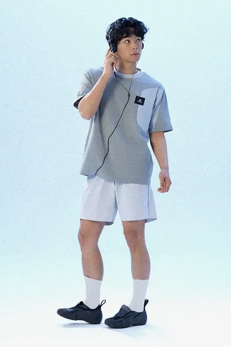 GCore Industries Drops Official PlayStation Apparel merch collaboration release info t-shrits windbreaker blue logo sony