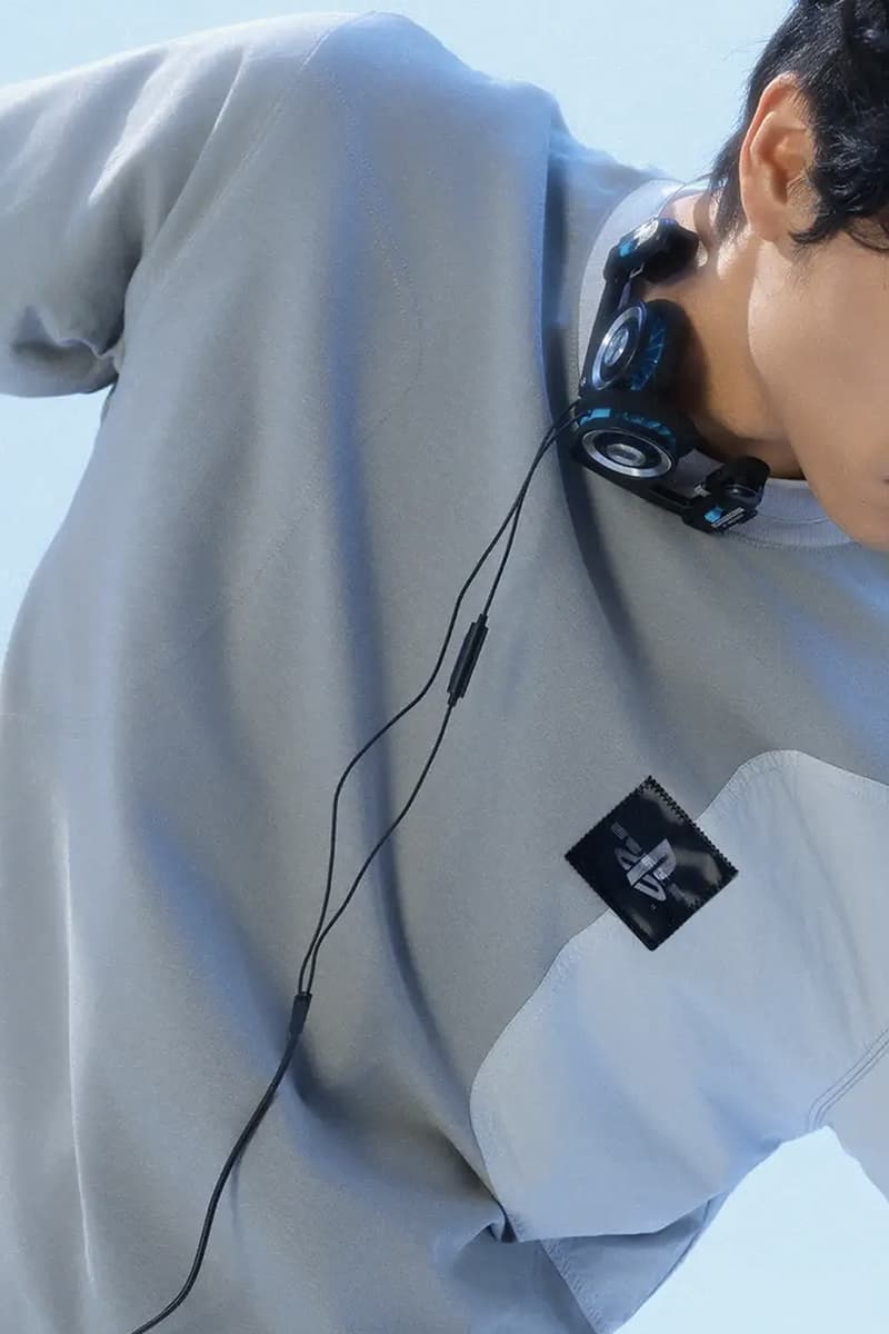 GCore Industries Drops Official PlayStation Apparel merch collaboration release info t-shrits windbreaker blue logo sony