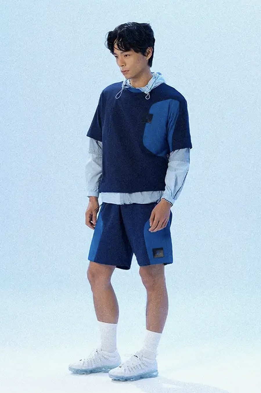 GCore Industries Drops Official PlayStation Apparel merch collaboration release info t-shrits windbreaker blue logo sony