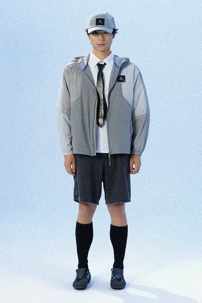 GCore Industries Drops Official PlayStation Apparel merch collaboration release info t-shrits windbreaker blue logo sony