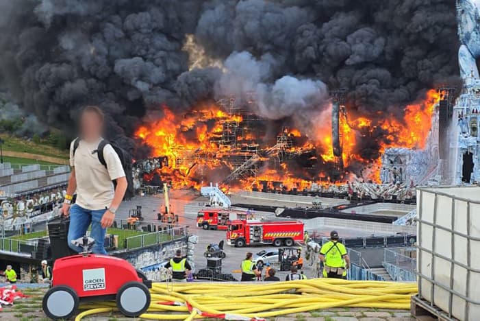 major Fire Tomorrowland 2025 Main Stage Weekend One