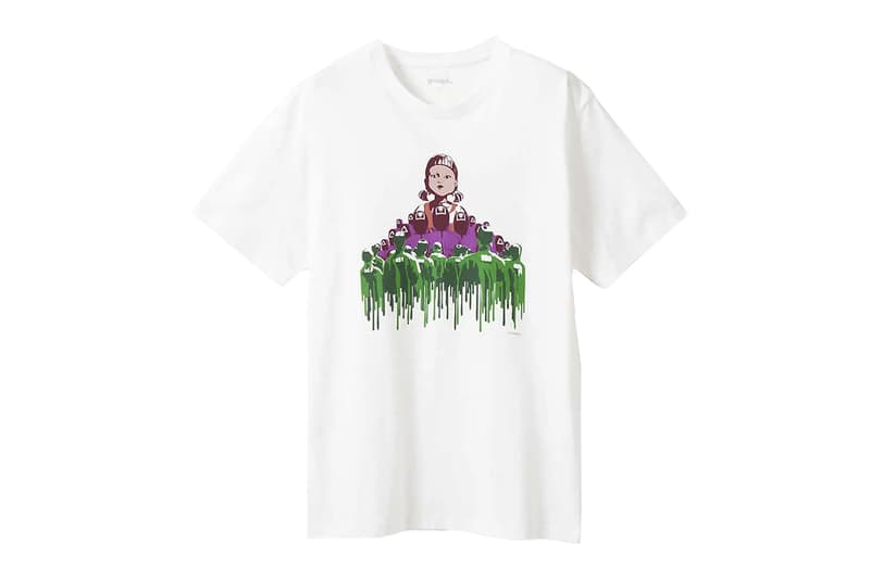 Graniph Teams up With Netflix for New 'Squid Game' Apparel Collaboration collection release info soldiers socks tshirts bucket hats front man