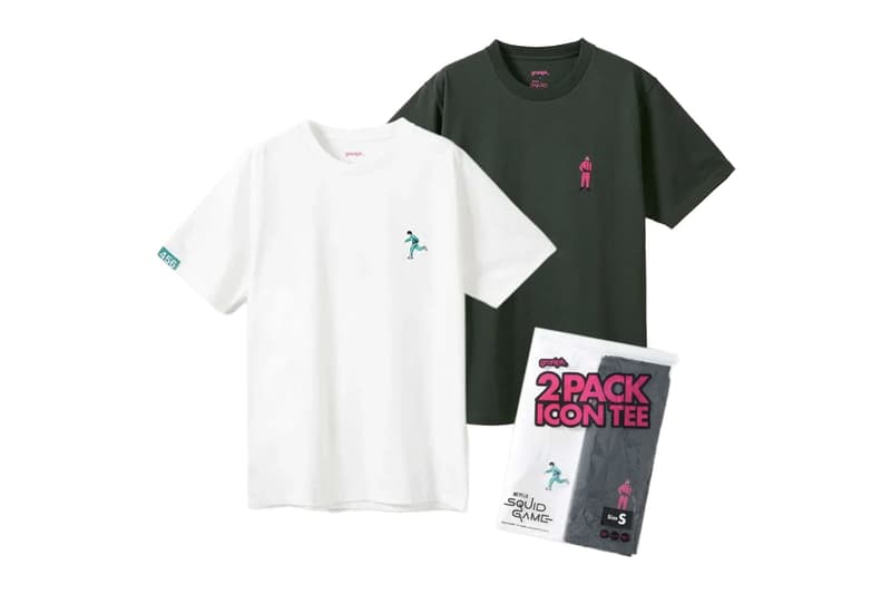 Graniph Teams up With Netflix for New 'Squid Game' Apparel Collaboration collection release info soldiers socks tshirts bucket hats front man