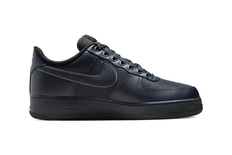 Nike Air Force 1 Cordura 'Dark Obsidian/Black-Metallic Silver-Dark Obsidian' IM6001-475 Release Info