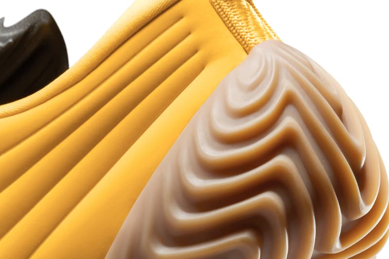 Official Look at the Nike Astra Ultra “University Gold” University Gold/Gum Light Brown-Black FZ5778-701 swoosh gold yellow gum