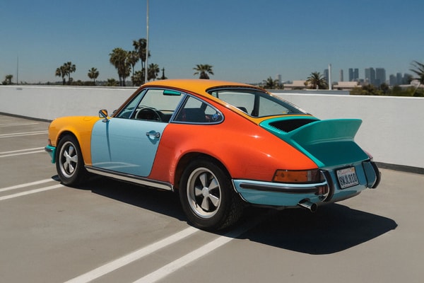 Sean Wotherspoon Multicolored Porsche 911 Art Car Info