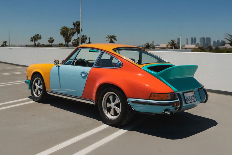 Sean Wotherspoon Multicolored Porsche 911 Art Car Info