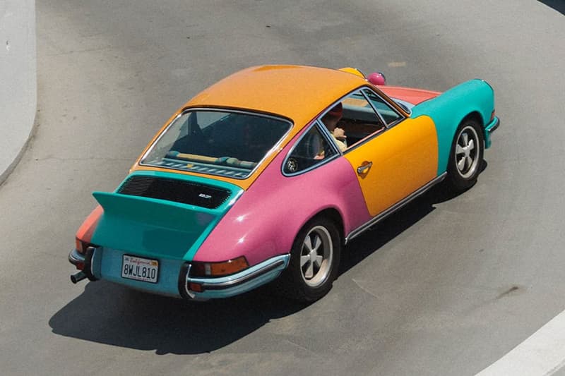 Sean Wotherspoon Multicolored Porsche 911 Art Car Info