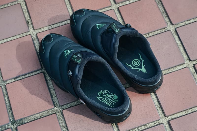 The SOUTH2 WEST8 x Reebok IPF Mule Black/Black/Green, Green/Black/Black 100217328 100217329 Release Info