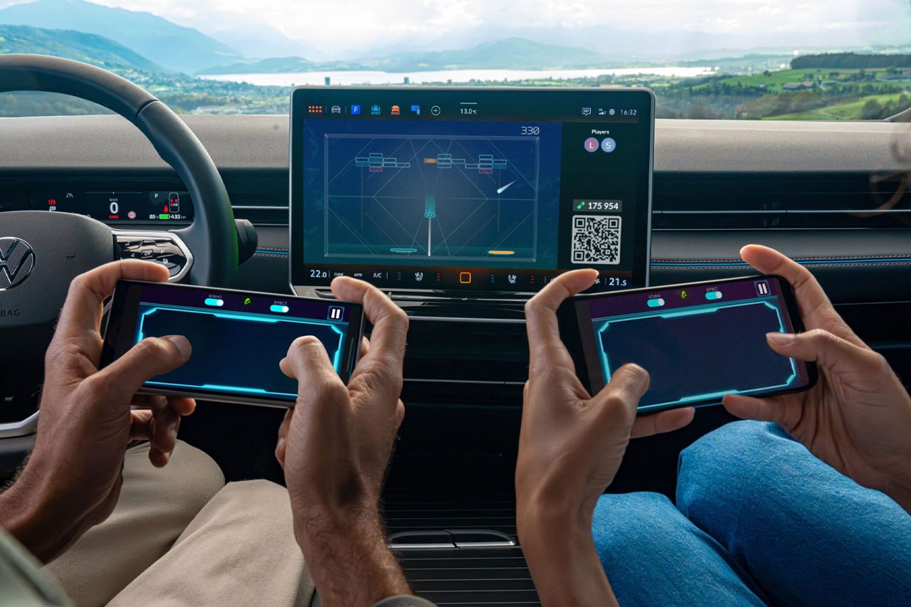 Atari Arcade x Volkswagen AirConsole In Car Gaming Release Info 